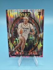 2025 WNBA Panini Select #24 Makayla Timpson Future Flash Prizm RC