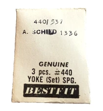 AS 1336 Yoke Spring Set Spring Clutch Lever Spring watch part #440/537 (3-pack)