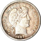 1907-O 10C Barber Dime VF K18817