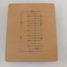 Fraction Fringe 1/16 Shapes Ellison Educational Equip Accucut Wood Dies 6"x5" 