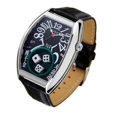 Frank Miura Men's Watch Macau Gambling Watch FRANK MIURA Limited Edition Black