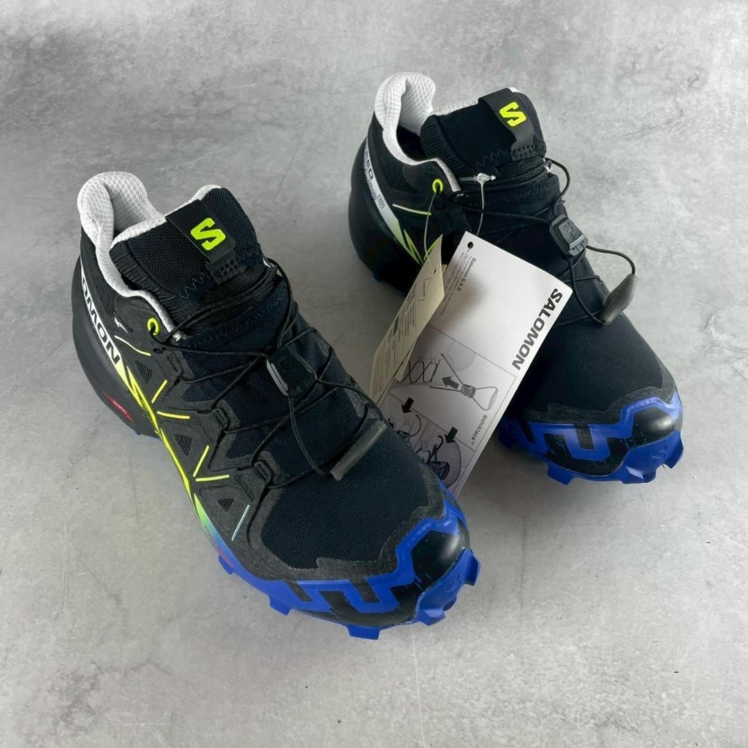 Scarpe da trail running donna Salomon Speedcross 6 22 cm nere come nuove impermeabili