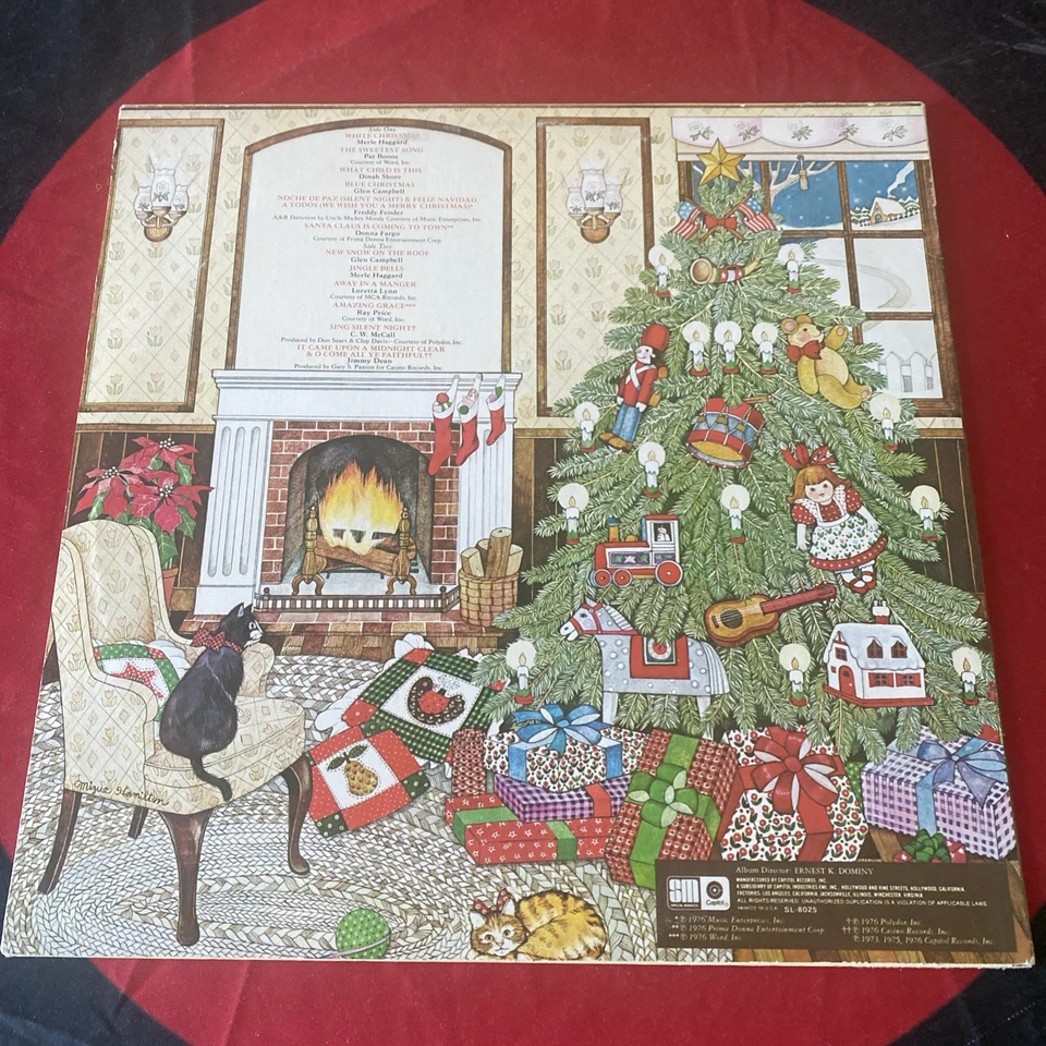 🎅🏼 The Wonderful World of Christmas #2  (1976, Vinyl LP) Merle Haggard $12.25 - Image 2 of 4