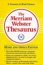 The Merriam-Webster Thesaurus, Webster, Merriam