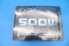 New Sealed Evga 500w/80Plus 500W Power Supply 100-W1-0500-KR