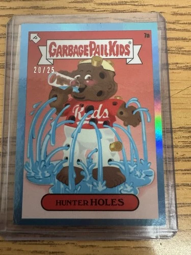 2022 Topps Garbage Pail Kids GPK x MLB Hunter Holes 7a BLUE /25 HUMTER GREENE