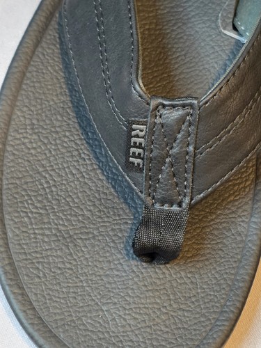 REEF Journeyer Men's Flip Flop Cushion Comfort Sandals - Black, Size 9 - 第 3/7 張圖片