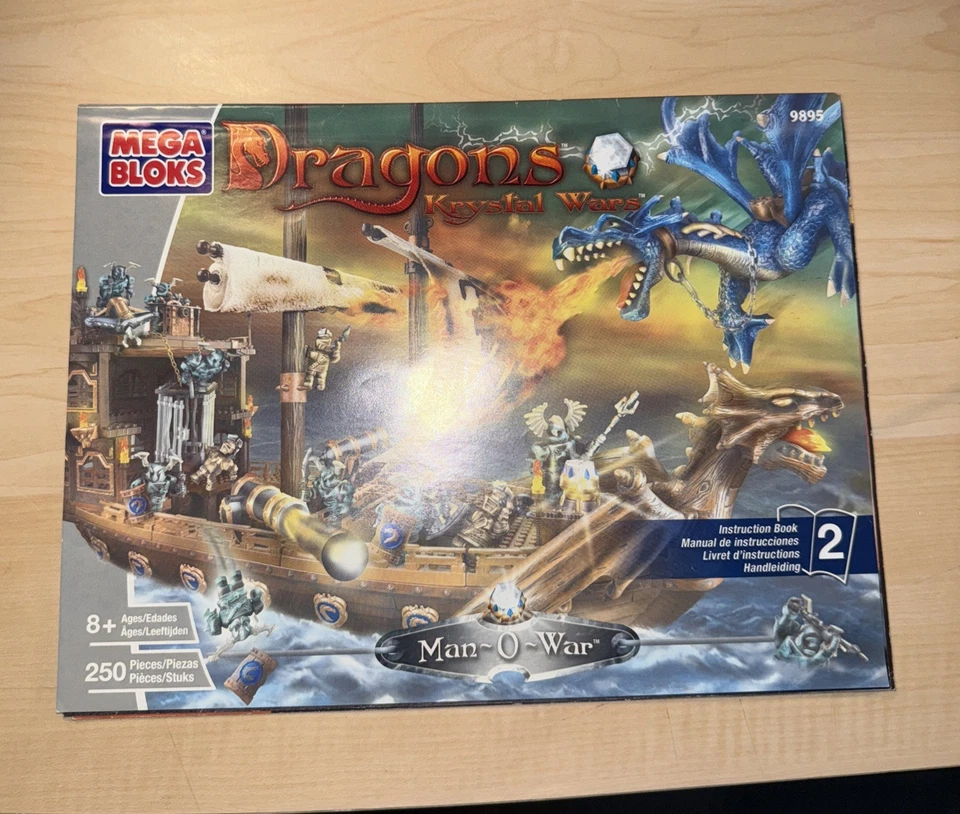 Mega Bloks Instructions For #5611 #9157#9895 Manuals Only! - Image 3 of 4