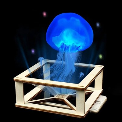 3D Hologramm Projektor Pyramide Handy Smartphone Hologramm 3D Holografisches Display.