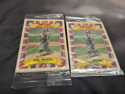 1992 Kellogg s Corn Flakes All-Star baseball - Phil Niekro Braves