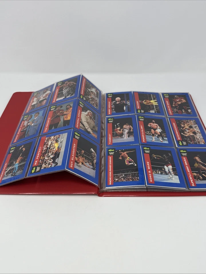 1990 Classic WWF Wrestling 150 Cards Collectors Album - Great Condition - Image 4 of 4