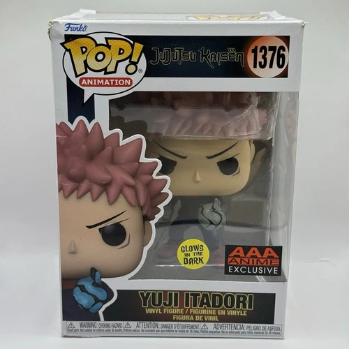 Funko Pop! Vinyl: Jujutsu Kaisen - Yuji Itadori - AAA Anime (Exclusive) #1376