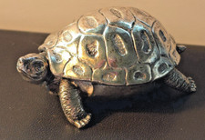 BUCCELLATI Sterling Silver Tortoise Miniature Figurine