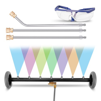 #ad 24quot; Undercarriage Cleaner2 in 1 Undercarriage Pressure WasherSurface Cleane... $72.42