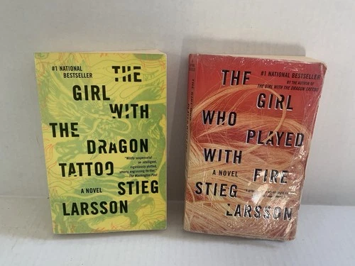Millennium Series Book 1 & 2 by Stieg Larsson Ser Millennium  Paperback