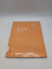 Vocabulary Workshop Answer Keys, Rinehart and Winston Holt