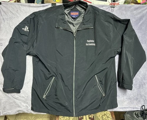 Vintage Sony PlayStation Merchandising Employee Jacket Imagine Sportswear L/XL - product listing photo
