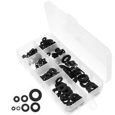 250 Pcs Insulation Washers Furniture Repair Kit Nylon for Gasket Ring