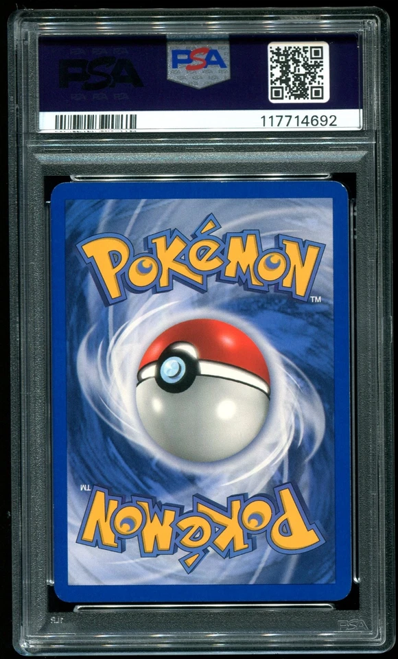 PSA 7 Rayquaza Reverse Holo Rare EX Deoxys 2005 Pokemon Card #22 - Image 2 of 2