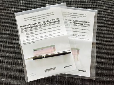 Windows SBS 2008  Premium 5 DCAL (5 Geräte ) Erweiterung mit MwSt Rechnung
