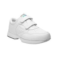 PROPET M3705 LIFE WALKER WHITE LEATHER WALKER WITH STRAPS SIZE 11.5 EEEEE