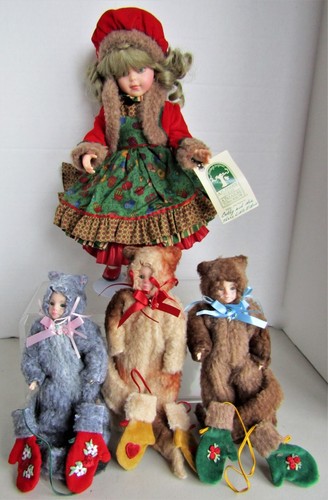 Pittsburg Originals CATHY & Her 3 LITTLE KITTENS, 2001, Chris Miller, MIB LE 100 - Picture 1 of 11