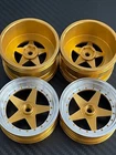 kyosho tomahawk assault turbo scorpion 2014 alloy wheels set Atype  2.2" 2 tone