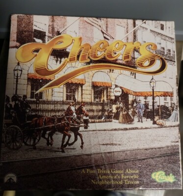 Vintage 1992 Cheers Trivia Board Game Paramount never used