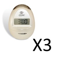 Cdn Digital Egg Shaped Kitchen Timer 100 Min Alarm Peal White Cooking (3-pack) on sale Cdn Digital Egg Shaped Kitchen Timer 100 Min Alarm Peal White Cooking (3-pack) on sale