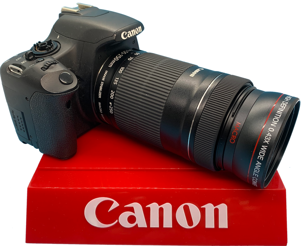 58MM .42 WIDE ANGLE MACRO Lens for Canon Rebel EOS T3 T4 T5 T5I