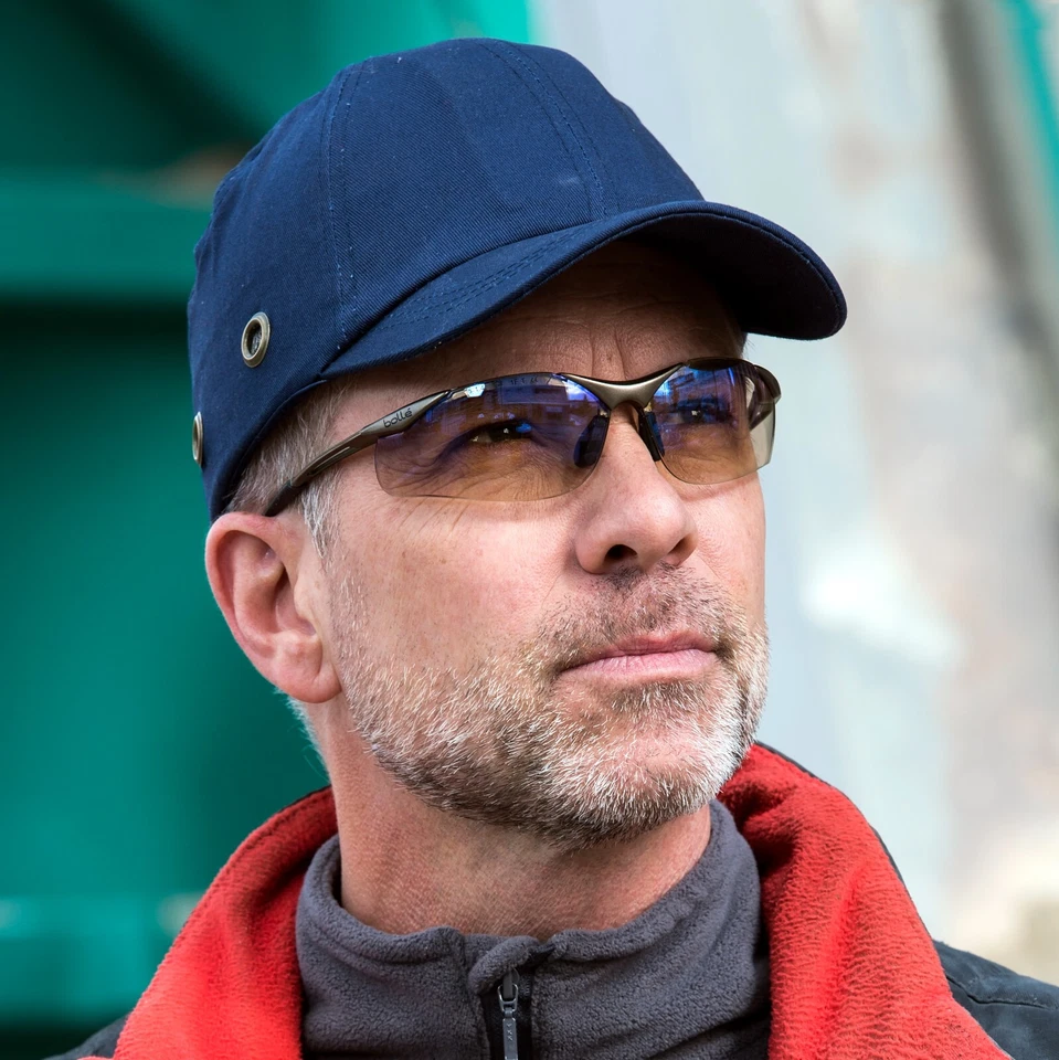 BOLLE CONTOUR Safety Glasses Clear Smoke ESP Lens Anti-Fog Anti-Scratch FREE Bag - Image 3 of 4