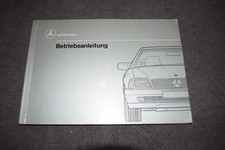 Betriebsanleitung Bedienungsanleitung  Mercedes R129 300SL/300SL-24/500SL TOP