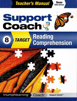 Support Coach 8 Target Reading Comprehension - Teacher's Manual