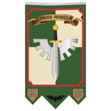 Dark Angels 4th Co. flag banner 30x50inch Home Garden Party Decoration
