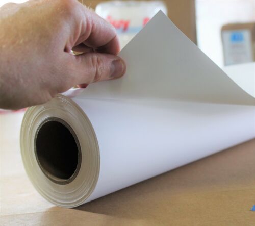 Poly-Vinyl Printable Tear-Proof Water-Resistant 24" x 200' Matte for Aqueous Ink