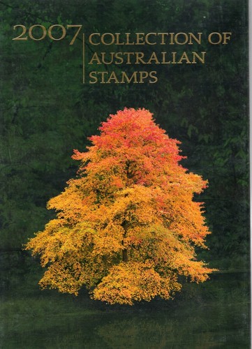 2007 AUSTRALIA POST STAMP BOOK. FULL COLLECTION OF 2007 MUH STAMPS