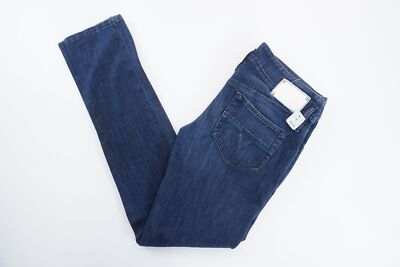 Diesel Matic Damen Jeans Hose W32 L32 32/32 blau dunkelblau stone Stretch F3054
