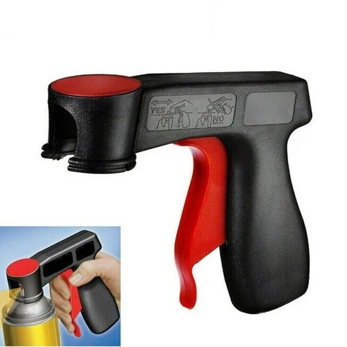 Universal Spray Can Gun Trigger Handle Pistol Grip for Aerosol Paint Cans UK - Picture 2 of 7