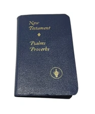 New Testament Pocket Bible The Gideon’s International Psalms Proverbs Blue C3