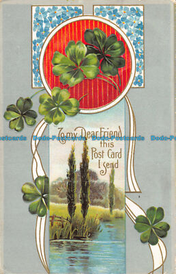 R101737 To my Dear Friend this Post Card I send