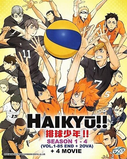 Haikyuu!! Temporada 1 Parte 1 Ep. 1 A 13./ Hailyu ! Los Ases Del Voley  (3Blu-ray) - Blu-ray - Compra filmes e DVD na