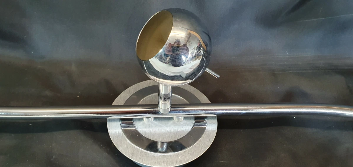Focus DIY Triple Light Adjustable Position Chrome Railed Ceiling