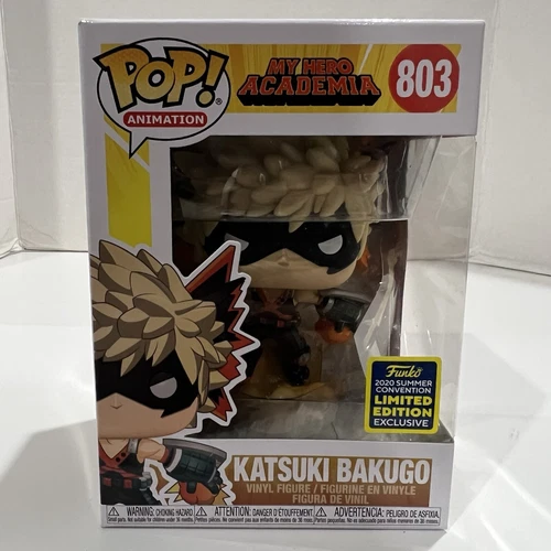 Funko Pop Katsuki Bakugo 803 SDCC 2020 MHA My Hero Academia New