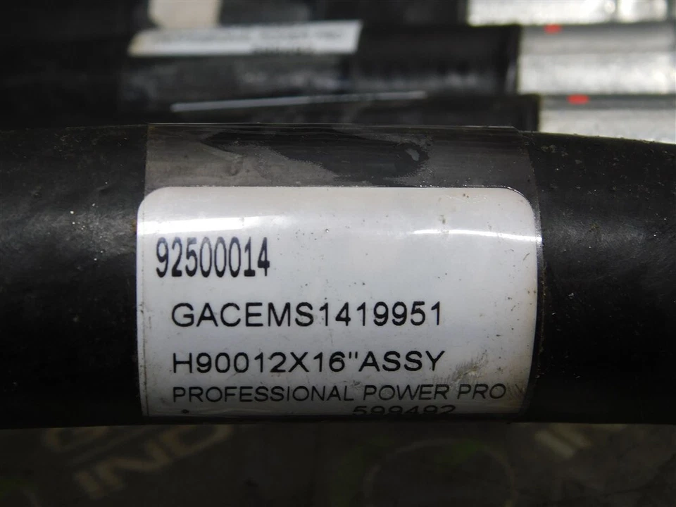 NEW Lot of 6 Eaton 92500014 Black Hose Assembly GACEMS1419951 H90012X16"ASSY - Image 4 of 4