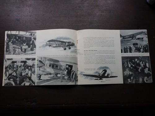 United Airlines 1951 25 aniversario alas de progreso - libro/folleto - raro - Imagen 6 de 8