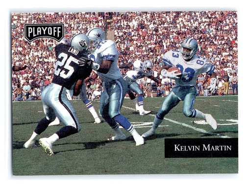 1992 Playoff Kelvin Martin #61 card