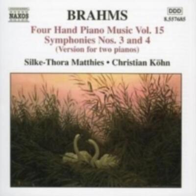 BRAHMS/MATTHIES/KOHN: FOUR HAND PIANO MUSIC 15 - CD
