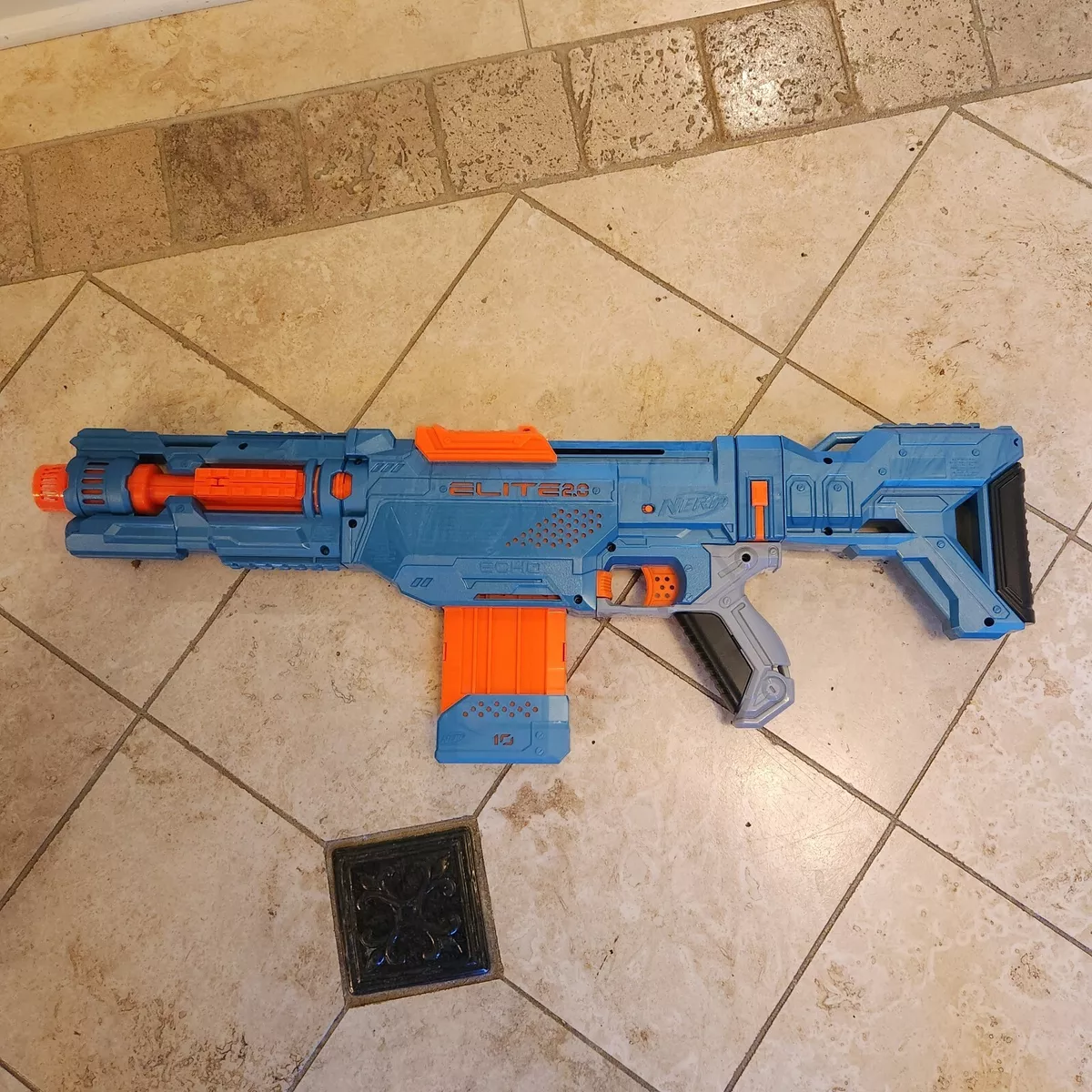 Nerf Elite 2.0 Echo CS-10 Dart Gun, 27 Meters Range, Serial Shot, plugging  Release Stock and Barrel Extension Part - AliExpress