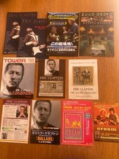 Eric CLAPTON Cream Japan mini-poster x11! Life in 12 Bars BALLADS live 2003 more