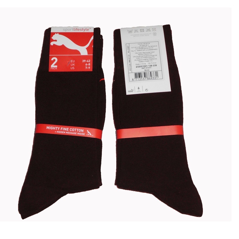 Puma Socken Herren Pairs Puma Socks Twin Pack Men's Socks Men's